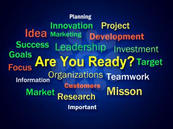 Are You Ready Brainstorm Showing Prepared For Business