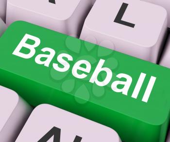 Key On Keyboard Meaning Game Played with Bat Ball
