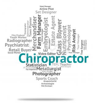 Chiropractor Job Showing Back Specialist And Doctors