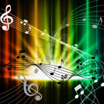 Multicolored Curtains Background Meaning Music Instruments And Songs
