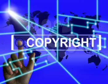 Copyright Screen Meaning International Patented Intellectual Property