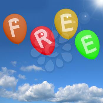 Balloons In Sky Spelling Free Showing Freebies and Promos