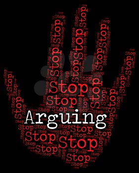 Stop Arguing Meaning Be At Odds And Be At Odds