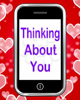 Thinking About You On Phone Meaning Love Miss Get Well