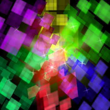 Colourful Cubes Background Meaning Geometrical Wallpaper Or Art