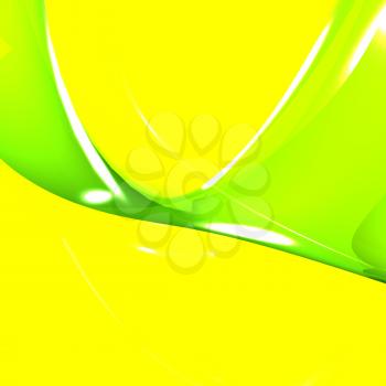 Fresh Yellow And Green Background Meaning Vibrance And Vitality