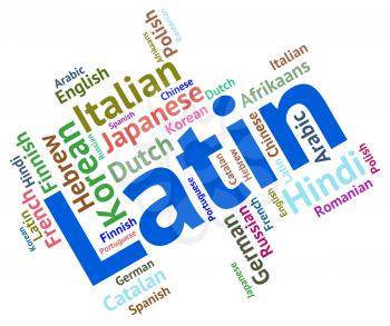 Latin Language Meaning Words Speech And Communication