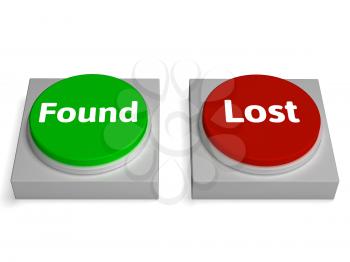Lost Found Buttons Showing Hidden Or Discovery