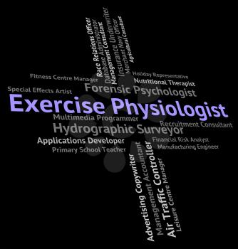 Exercise Physiologist Representing Examination Employment And Jobs