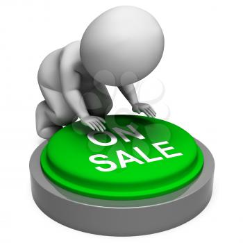 On Sale Button Meaning Promotions Discounts And Specials