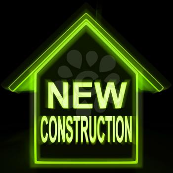 New Construction Home Showing Recent Building Or Development