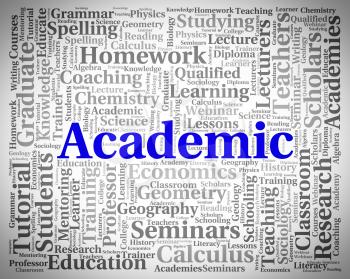 Academic Word Showing Naval Academy And Institute