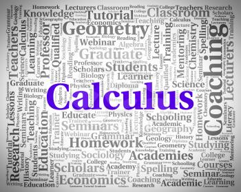 Calculus Word Meaning Text Addition And Calculate