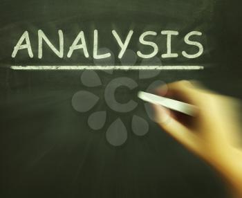 Analysis Chalk Showing Evaluating And Interpreting Information