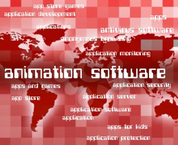 Animation Software Indicating Text Shareware And Motion