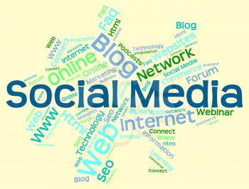 Social Media Representing Online Blogs And Blogging 