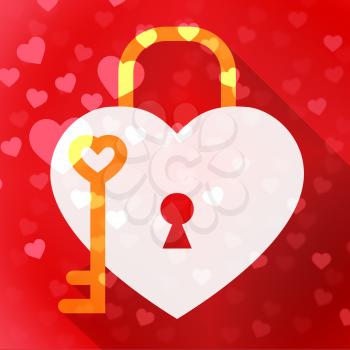 Hearts Lock Meaning In Love And Adoration