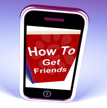 How to Get Friends on Phone Representing Getting Buddies