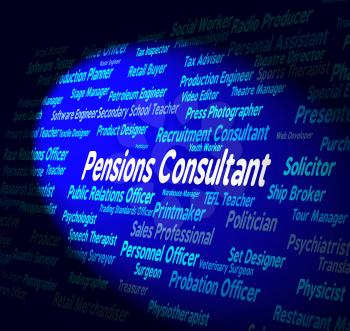 Pensions Consultant Representing Benefit Career And Recruitment