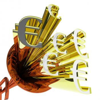 Euro Sign Meaning European Finances And Currency