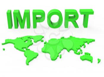 Import Global Indicating Buy Abroad And Globe