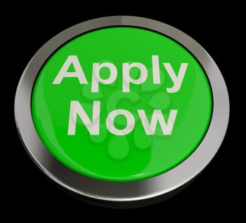 Apply Now Button In Green For Work Applications