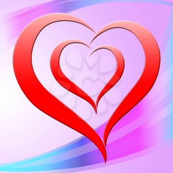 Heart Background Meaning Valentine Day And Backdrop