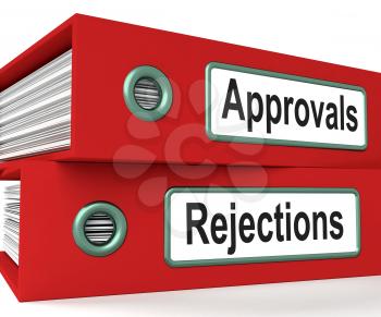 Approvals Rejections Files Shows Accept Or Decline Reports