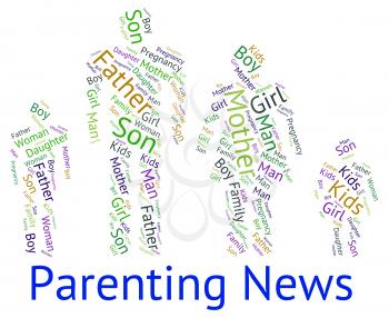Parenting News Meaning Mother And Baby And Mother And Baby