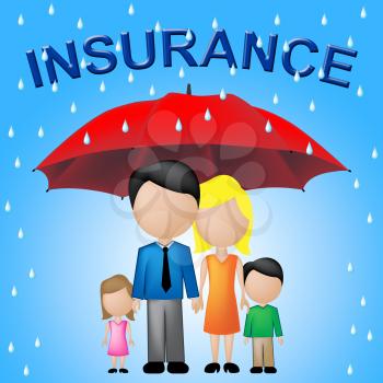 Family Insurance Showing Household Policy And Cover