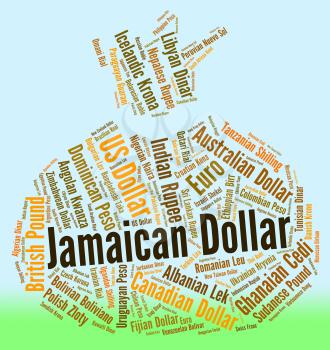 Jamaican Dollar Showing Foreign Exchange And Forex 