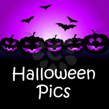 Halloween Pics Representing Trick Or Treat And Haunted Photos