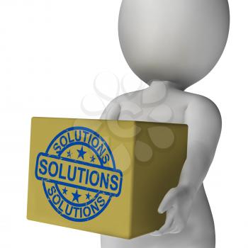 Solutions Box Meaning Solving Problems And Improvement