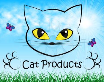 Cat Products Meaning Purchases Pedigree And Felines