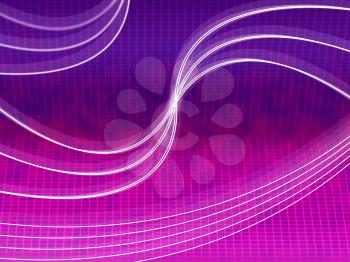 Purple Lines Background Showing Curves And Crossing Over
