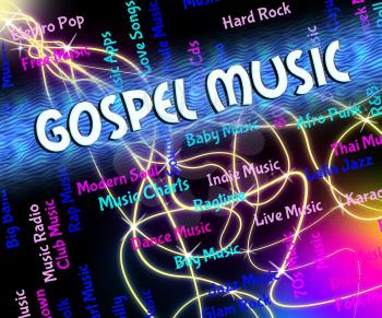 Gospel Music Representing Christ's Teaching And Harmonies