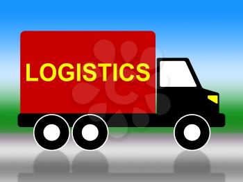 Delivery Logistics Showing Analyze Package And Process