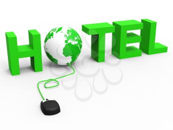 Internet Hotel Meaning Place To Stay And Place To Stay