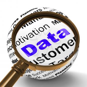 Data Magnifier Definition Meaning Digital Information Or Database