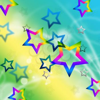 Beach Stars Background Meaning Shining In Sky

