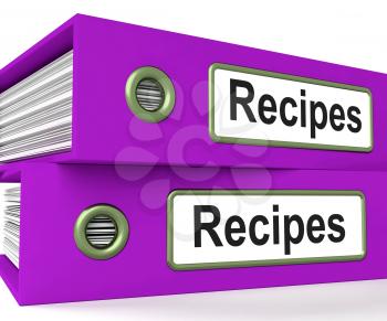Recipes Folders Meaning Meals And Cooking Instructions