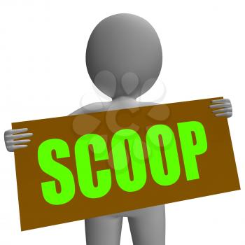 Scoop Sign Character Meaning Gossipmonger Or Intimate Tatter