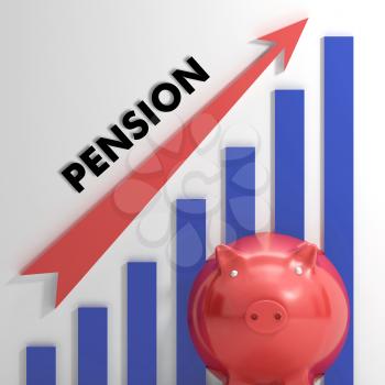 Raising Pension Chart Shows Improvement Or Balance Growth