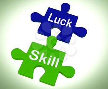 Luck Skill Puzzle Meaning Competent Or Fortunate