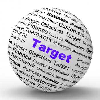 Target Sphere Definition Meaning Business Goals Aims And Objectives