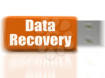 Data Recovery USB drive Meaning Safe Files Transfer Or Data Recovery