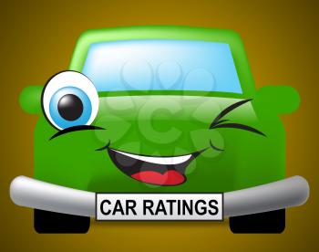 Car Ratings Showing Vehicles Auto And Ranking