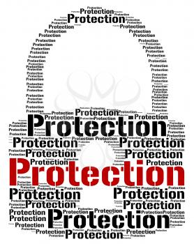 Protection Lock Meaning Encryption Text And Wordcloud