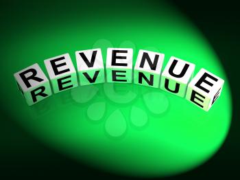 Revenue Dice Meaning Finances Revenues and Proceeds
