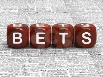 Bets Dice Meaning Gambling Risk And Betting